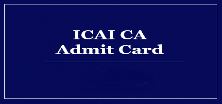 ICAI CA: Admit Card 2022 released